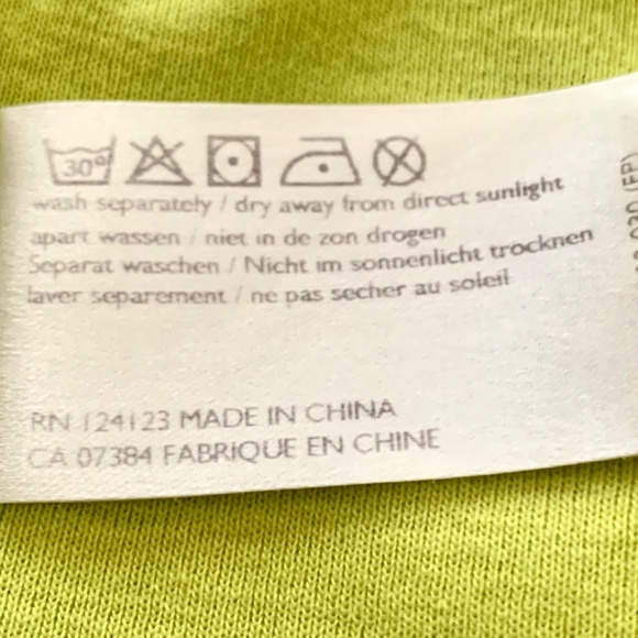 Summer Dress Lime Green A Line - Picture 5 of 8